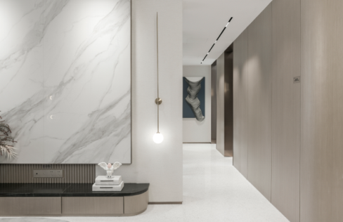 现代简约风格室内设计家装案例-走廊